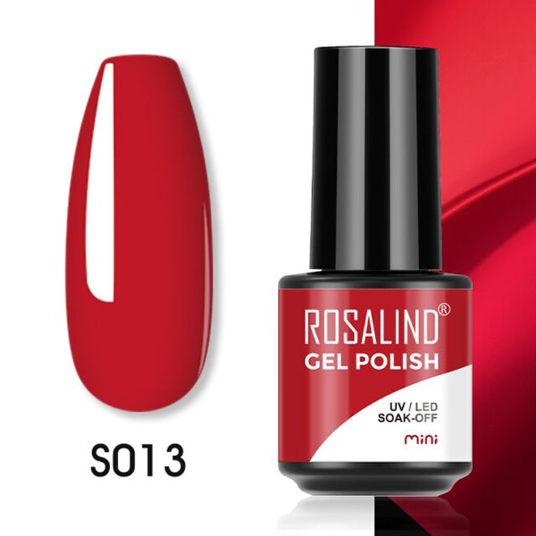 ROSALIND Gel Polish Plastic Bottle Hybrid Varnishes All For Manicure Nails Art Base Top Coat UV Vernis Semi Permanent Gellak