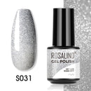 ROSALIND Gel Polish Plastic Bottle Hybrid Varnishes All For Manicure Nails Art Base Top Coat UV Vernis Semi Permanent Gellak