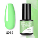 ROSALIND Gel Polish Plastic Bottle Hybrid Varnishes All For Manicure Nails Art Base Top Coat UV Vernis Semi Permanent Gellak