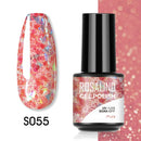 ROSALIND Gel Polish Plastic Bottle Hybrid Varnishes All For Manicure Nails Art Base Top Coat UV Vernis Semi Permanent Gellak