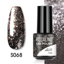 ROSALIND Gel Polish Plastic Bottle Hybrid Varnishes All For Manicure Nails Art Base Top Coat UV Vernis Semi Permanent Gellak