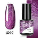 ROSALIND Gel Polish Plastic Bottle Hybrid Varnishes All For Manicure Nails Art Base Top Coat UV Vernis Semi Permanent Gellak