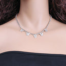 Gold Chain Butterfly Pendant Choker Necklace Women Statement Collares Bohemian Beach Jewelry Gift Collier Cheap