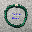 Bohemian Handmade Natural Stone Rings Women with Stainless Steel Bead Multi Color Stretch Rope Party Gifts Ring Adjustable 2020