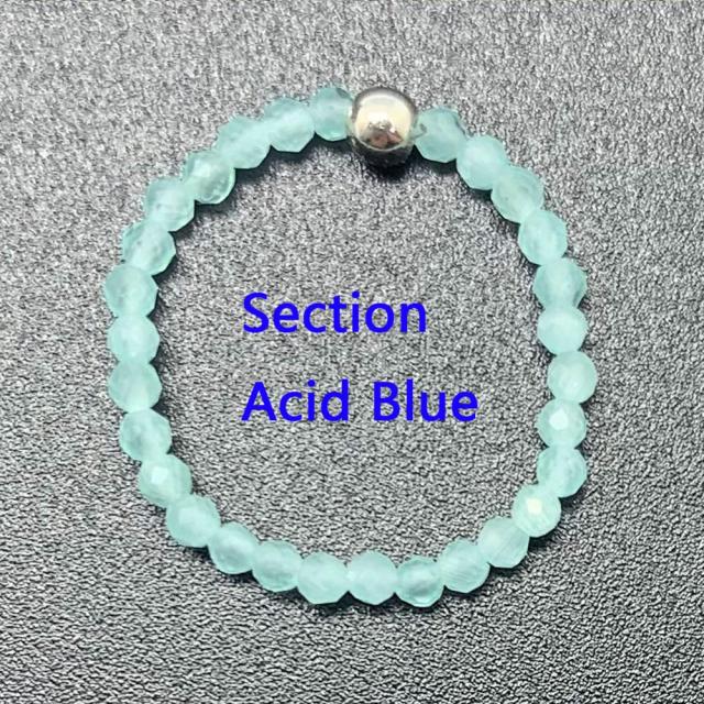 Bohemian Handmade Natural Stone Rings Women with Stainless Steel Bead Multi Color Stretch Rope Party Gifts Ring Adjustable 2020