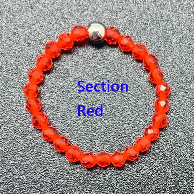 Bohemian Handmade Natural Stone Rings Women with Stainless Steel Bead Multi Color Stretch Rope Party Gifts Ring Adjustable 2020