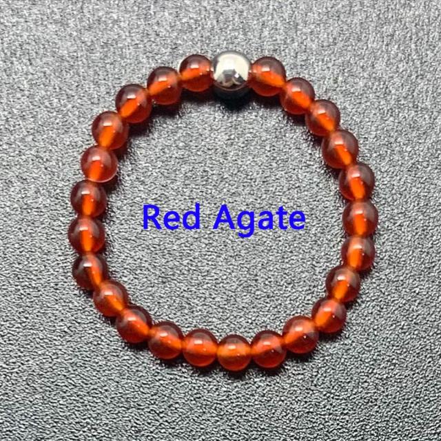 Bohemian Handmade Natural Stone Rings Women with Stainless Steel Bead Multi Color Stretch Rope Party Gifts Ring Adjustable 2020