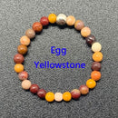 Bohemian Handmade Natural Stone Rings Women with Stainless Steel Bead Multi Color Stretch Rope Party Gifts Ring Adjustable 2020