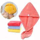 Microfiber Dry Hair Cap, Shower Cap, Strong Water Absorbent Triangle Hat, Girl Washing Hair, Quick-drying,Wiping Hair Towel Tool