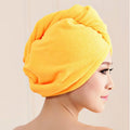 Microfiber Dry Hair Cap, Shower Cap, Strong Water Absorbent Triangle Hat, Girl Washing Hair, Quick-drying,Wiping Hair Towel Tool