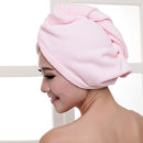 Microfiber Dry Hair Cap, Shower Cap, Strong Water Absorbent Triangle Hat, Girl Washing Hair, Quick-drying,Wiping Hair Towel Tool