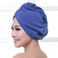 Microfiber Dry Hair Cap, Shower Cap, Strong Water Absorbent Triangle Hat, Girl Washing Hair, Quick-drying,Wiping Hair Towel Tool