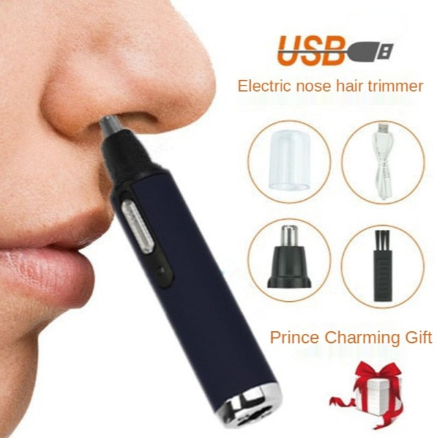 Rechargeable Nose Hair Trimmer Electric Removal Clipper Razor Shaver Trimmer Epilators High Quality Eco-Friendly Nose Trimmer