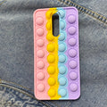 Redmi Note 9 Pro 9S 7 8 Pro Push Pop Bubble Fidget Toy Case Soft Cover for Redmi 9 9T 9C 9A Mi Poco X3 M3 Sensory Stress Reliver