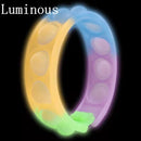 Pop Fidget Reliver Stress Toys Rainbow Push Bubble Antistress Its Toys Adult Children Simple Dimple Toy To Relieve Autism