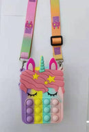 Pop Fidget Reliver Stress Toys Rainbow Push Bubble Antistress Its Toys Adult Children Simple Dimple Toy To Relieve Autism