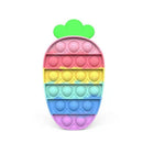 Pop Fidget Reliver Stress Toys Rainbow Push Bubble Antistress Its Toys Adult Children Simple Dimple Toy To Relieve Autism