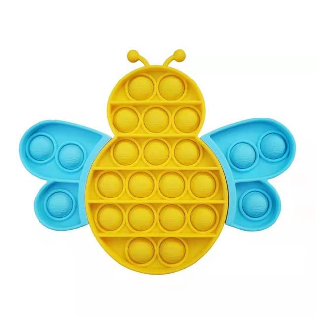 Pop Fidget Reliver Stress Toys Rainbow Push Bubble Antistress Its Toys Adult Children Simple Dimple Toy To Relieve Autism