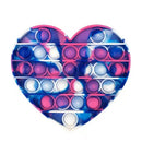 Pop Fidget Reliver Stress Toys Rainbow Push Bubble Antistress Its Toys Adult Children Simple Dimple Toy To Relieve Autism