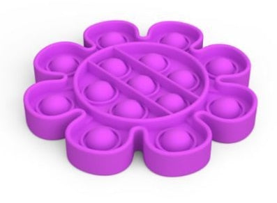 Pop Fidget Reliver Stress Toys Rainbow Push Bubble Antistress Its Toys Adult Children Simple Dimple Toy To Relieve Autism