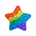 Pop Fidget Reliver Stress Toys Rainbow Push Bubble Antistress Its Toys Adult Children Simple Dimple Toy To Relieve Autism