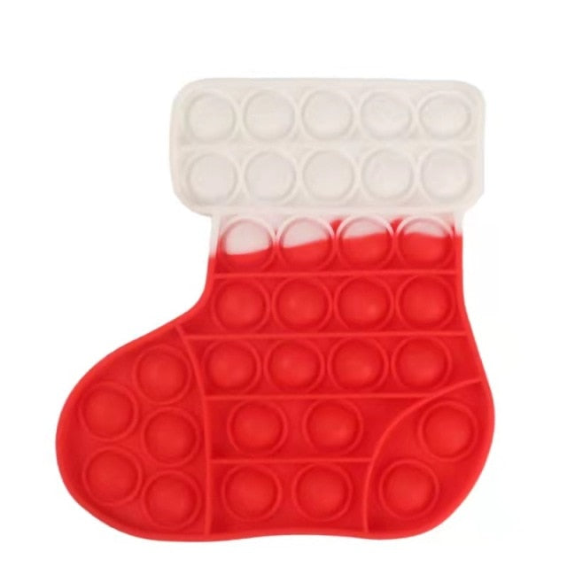 Pop Fidget Reliver Stress Toys Rainbow Push Bubble Antistress Its Toys Adult Children Simple Dimple Toy To Relieve Autism