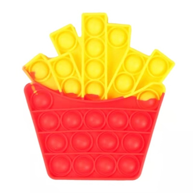 Pop Fidget Reliver Stress Toys Rainbow Push Bubble Antistress Its Toys Adult Children Simple Dimple Toy To Relieve Autism