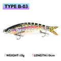 Oddfisher 10/14cm Fishing Lure Jointed Sinking Wobbler For Pike Swimbait Crankbait Trout Bass Fishing Accessories Tackle Bait