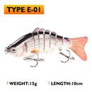 Oddfisher 10/14cm Fishing Lure Jointed Sinking Wobbler For Pike Swimbait Crankbait Trout Bass Fishing Accessories Tackle Bait
