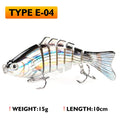 Oddfisher 10/14cm Fishing Lure Jointed Sinking Wobbler For Pike Swimbait Crankbait Trout Bass Fishing Accessories Tackle Bait