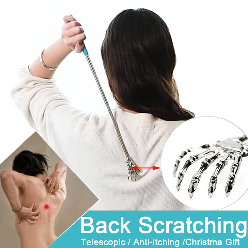 Telescopic Stainless Steel Claw Massager For Back Massage Promotion Tools For Blood Circulation Relax Health Back Scratcher Tool