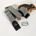 Elastic Invisible Leather Jeans Belt without Buckle Easy Belts For Women Men Stretch Ceinture Femme Cintos No Hassle Strap Riem