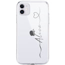 Custom Name DIY Letters for iPhone 13 Pro Max Case 12 8 Plus SE 2020 Cover Girls Silicone Funda For iPhone 11 Pro Case X XS XR 7