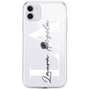 Custom Name DIY Letters for iPhone 13 Pro Max Case 12 8 Plus SE 2020 Cover Girls Silicone Funda For iPhone 11 Pro Case X XS XR 7