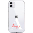 Custom Name DIY Letters for iPhone 13 Pro Max Case 12 8 Plus SE 2020 Cover Girls Silicone Funda For iPhone 11 Pro Case X XS XR 7