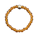 Bohemian Handmade Natural Stone Rings Women with Stainless Steel Bead Multi Color Stretch Rope Wedding Promise Ring Adjustable