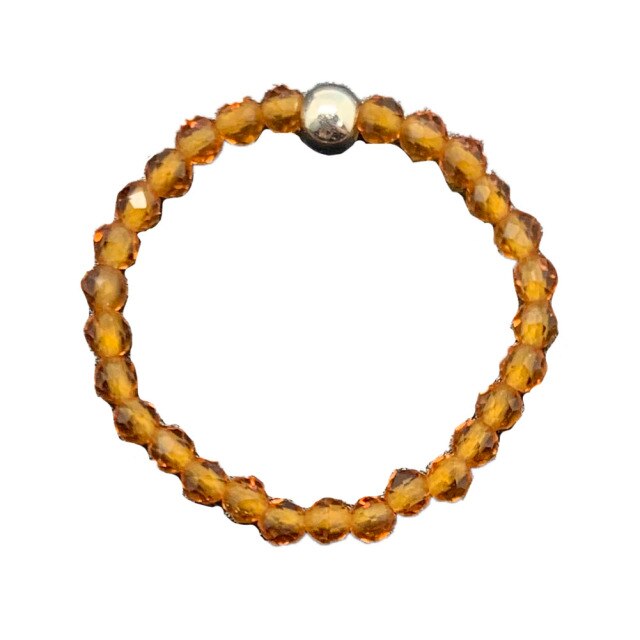 Bohemian Handmade Natural Stone Rings Women with Stainless Steel Bead Multi Color Stretch Rope Wedding Promise Ring Adjustable