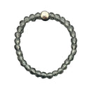 Bohemian Handmade Natural Stone Rings Women with Stainless Steel Bead Multi Color Stretch Rope Wedding Promise Ring Adjustable