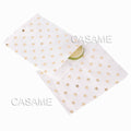 25/50/100pc Bio-degradable treat candy bag Party Favor Paper Bags Chevron Polka Dot Stripe Print Paper craft Bakery Bag