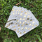 25/50/100pc Bio-degradable treat candy bag Party Favor Paper Bags Chevron Polka Dot Stripe Print Paper craft Bakery Bag