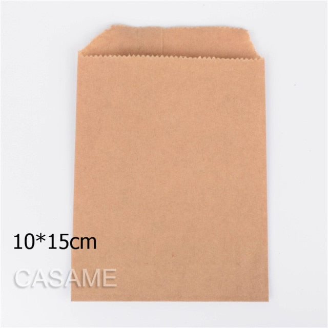 25/50/100pc Bio-degradable treat candy bag Party Favor Paper Bags Chevron Polka Dot Stripe Print Paper craft Bakery Bag