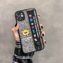 Cute Cartoon Space Astronaut Wrist Band Bracket Phone Case For iPhone 13 12 11 Pro Max XR XS X 6 7 8 Plus Matte Hard Back Cover