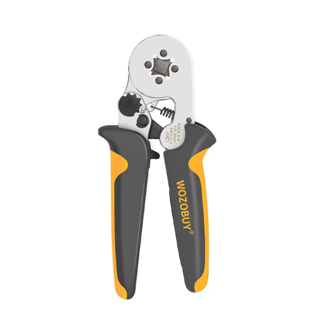 HSC8 6-4A/6-6 MINI-TYPE SELF-ADJUSTABLE CRIMPING PLIER 0.25-10mm2 Terminals Crimping Tools Multi Tool Hands Pliers