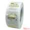 Merry Christmas Stickers Gold Stamping Christmas Label For Child Gift Decor Shop Product Packaging Stickers Label 50-500pcs