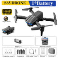 2021 NEW S65 Mini Drone 4K HD  Daul Camera With wifi FPV Portable Foldable remote control Drones Rc quadcopter camera dron toys
