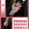 24pcs/box Full Cover fake Press on Nails Matte Yellow Pure Acrylic Frosted Ballerina acrylic for nails for Women free shipping