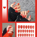 24pcs/box Full Cover fake Press on Nails Matte Yellow Pure Acrylic Frosted Ballerina acrylic for nails for Women free shipping