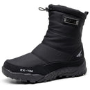 2021 Winter New Thick Couple Snow Boots Plus Velvet Warm Side Zipper Outdoor Casual Short Boots Cold Resistance Men Cotton Shoes