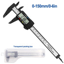 Digital Vernier Caliper LCD Electronic  Altimeter Micrometer Measuring  Tool  Plastic Ruler 0-150mm 0-100mm 6-inch