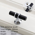 KK&FING Modern Zinc Alloy Black Gold Door Handles Kitchen Cabinet Handles Solid Drawer Knobs Fashion Furniture Handle Hardware